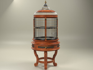 bird cage 3D 모델