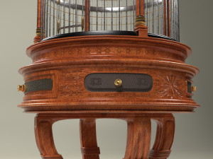 bird cage 3D 모델