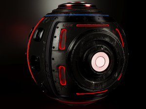 sci-fi drone Modelo 3D