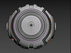 sci-fi drone 3D Model