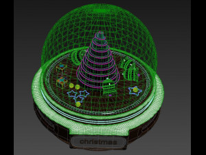snowglobe Modèle 3D