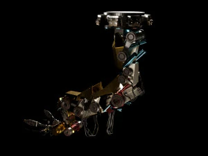 bra&ccedil;o rob&oacute;tico Modelo 3D