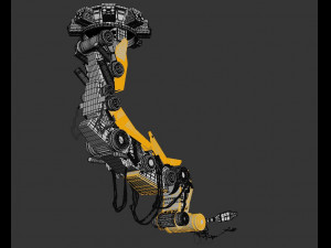 robotic arm Modello 3D
