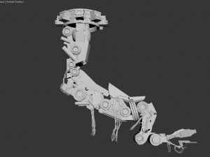 robotic arm Modello 3D