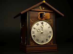 clock cuckoo 3D Model
