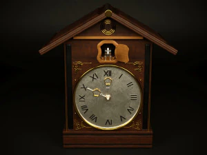 clock cuckoo 3D Model