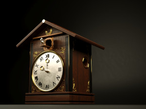 clock cuckoo 3Dモデル