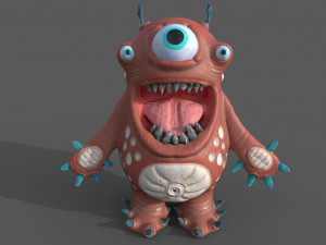 character fantasy Modèles 3D en vedette