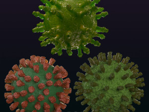 virus pack 3D Model