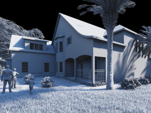 western house type 2 3D-Modell