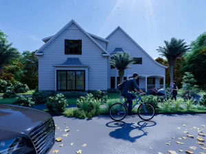western house type 2 3D Model