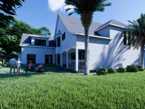 western house type 2 3D Model