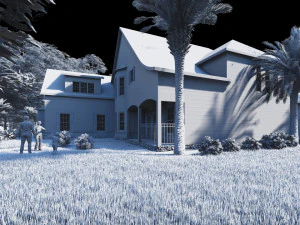 western house type 2 3D Model