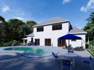 western house type 2 3D Model