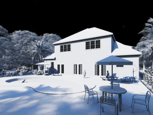 western house type 2 3D Model