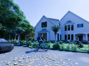western house type 2 3D Model