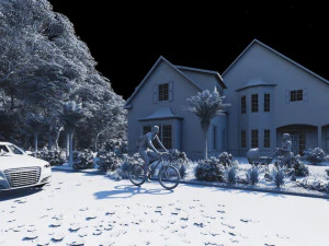 western house type 2 3D Model
