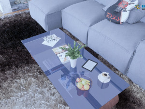 modern living room type 1 3D-Modell