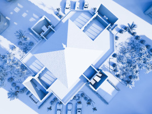 modern hotel type 1 Model 3D