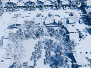 modern housing type 1 3D Model
