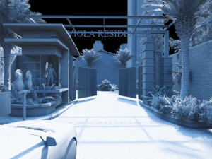 modern housing type 2 Model 3D