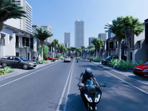 modern housing type 2 Model 3D