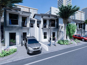 modern housing type 2 Model 3D