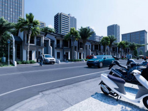 modern housing type 2 Model 3D