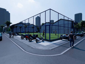 modern housing type 2 Model 3D
