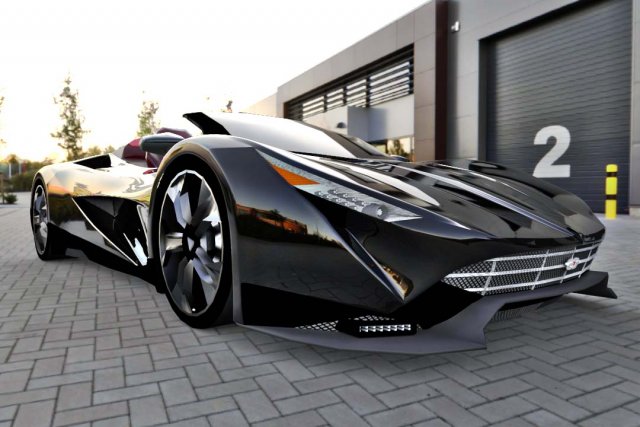 specter roadster 3D 모델 .c4d .max .obj .3ds .fbx .stl .blend 