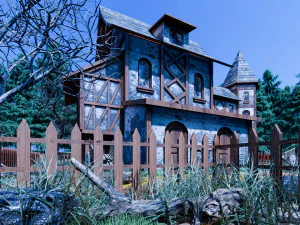 中世の家 タイプ 1 3Dモデル