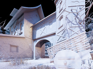 medieval house type 1 Model 3D