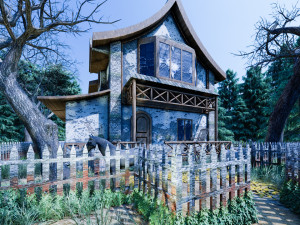 medieval house type 2 3Dモデル