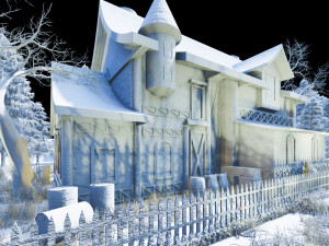 medieval house type 2 3Dモデル