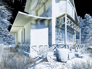 medieval house type 2 3Dモデル