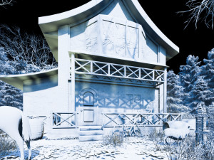 medieval house type 2 3Dモデル