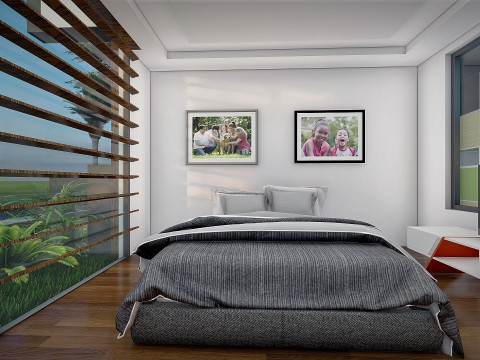 CONTEMPORARY VILLA ANAPHALIS JAVANICA 3D 모델