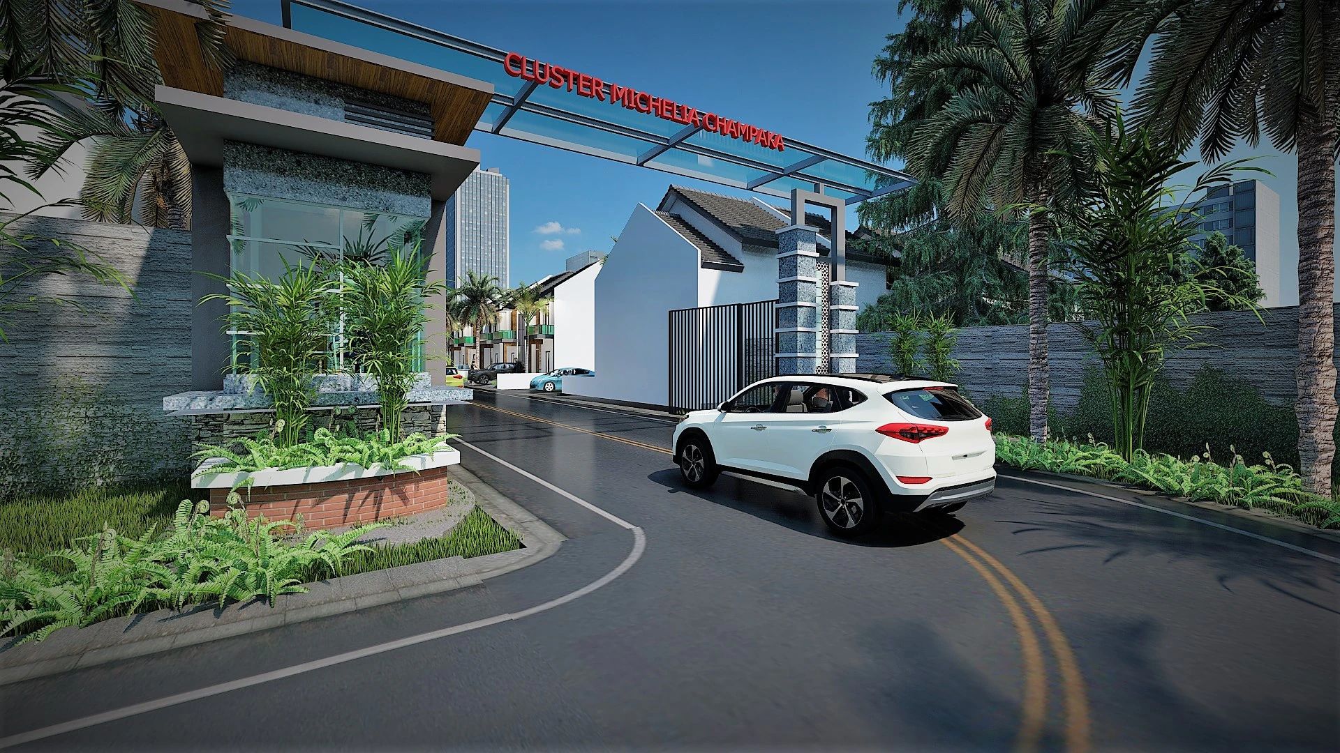 MORADIA MODERNA MICHELIA CHAMPAKA Modelo 3D .c4d .max .obj .3ds .fbx .stl .blend