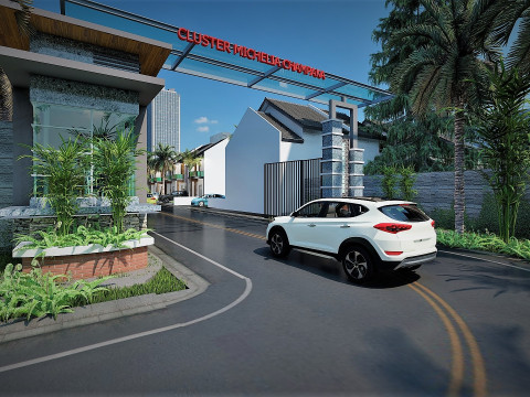 MODERN HOUSING MICHELIA CHAMPAKA Model 3D