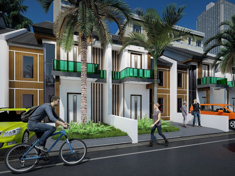 MODERN HOUSING MICHELIA CHAMPAKA 3D-Modell
