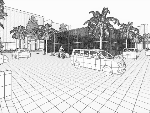 MODERN HOUSING MICHELIA CHAMPAKA 3D-Modell