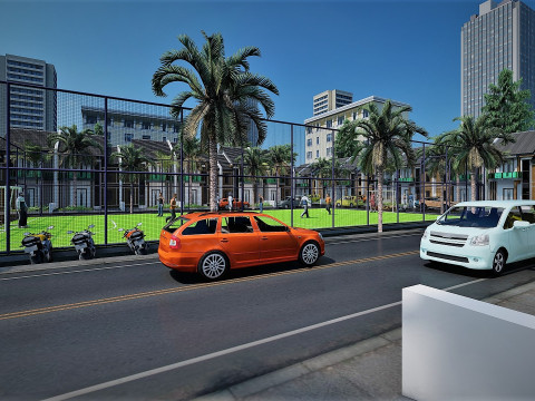 MODERN HOUSING MICHELIA CHAMPAKA 3D-Modell