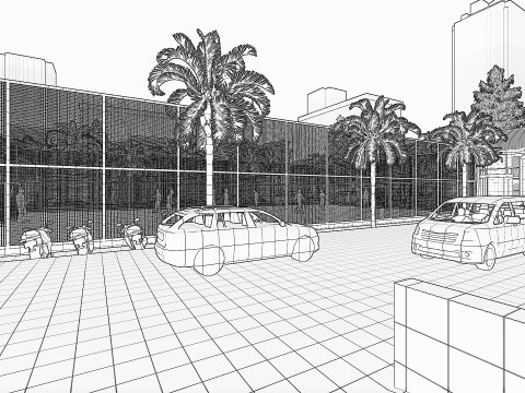 MODERN HOUSING MICHELIA CHAMPAKA 3D-Modell
