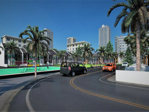 MORADIA MODERNA MICHELIA CHAMPAKA Modelo 3D