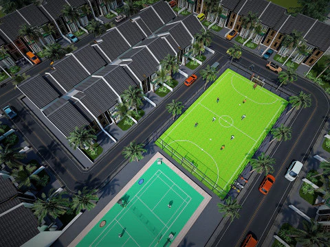 MORADIA MODERNA MICHELIA CHAMPAKA Modelo 3D