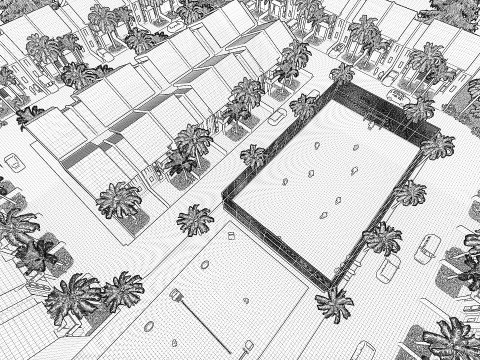MODERN HOUSING MICHELIA CHAMPAKA 3D-Modell