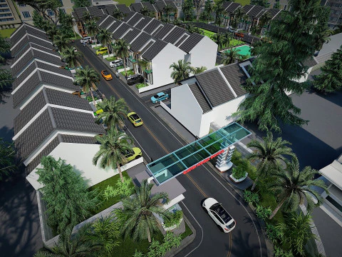 MORADIA MODERNA MICHELIA CHAMPAKA Modelo 3D