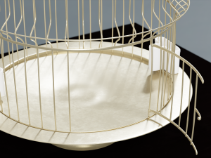 birdcage vintage Modèle 3D