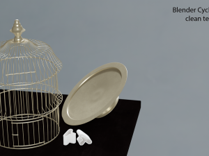 birdcage vintage Modèle 3D