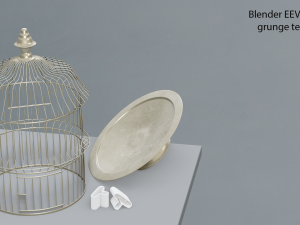 birdcage vintage Modèle 3D